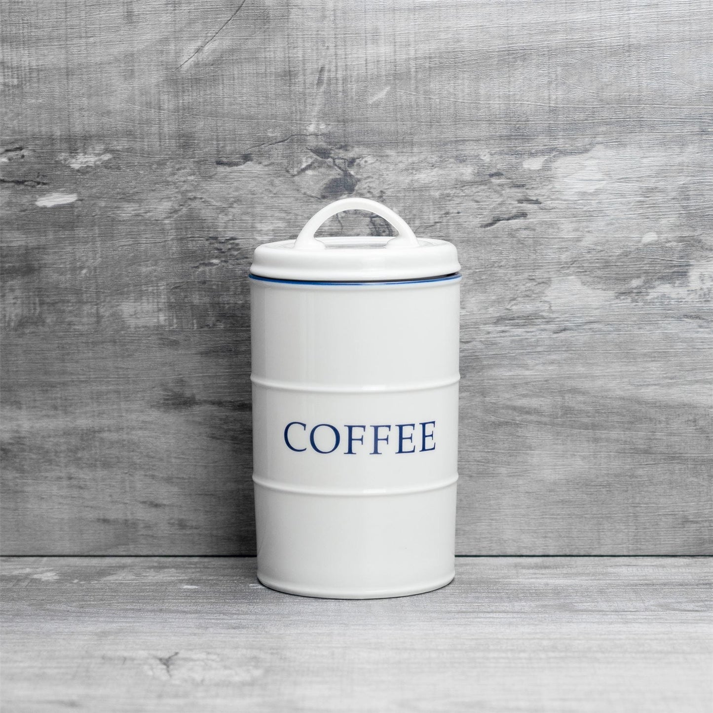 Farmhouse White Coffee Canister