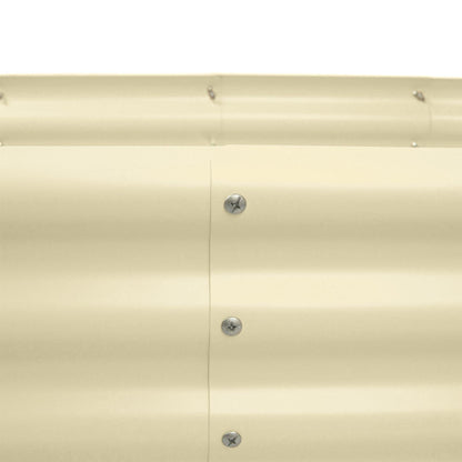 180cm x 90cm Rounded Galvanised Steel Raised Garden Bed