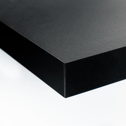80cm Black Modern Floating Shelves - Pack of Three