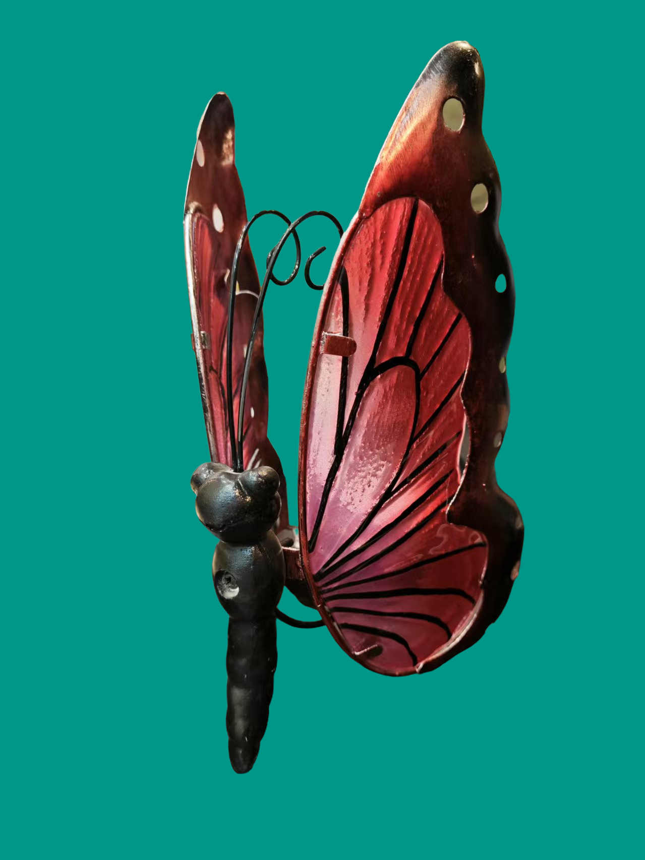 Solar Free-Standing Butterfly