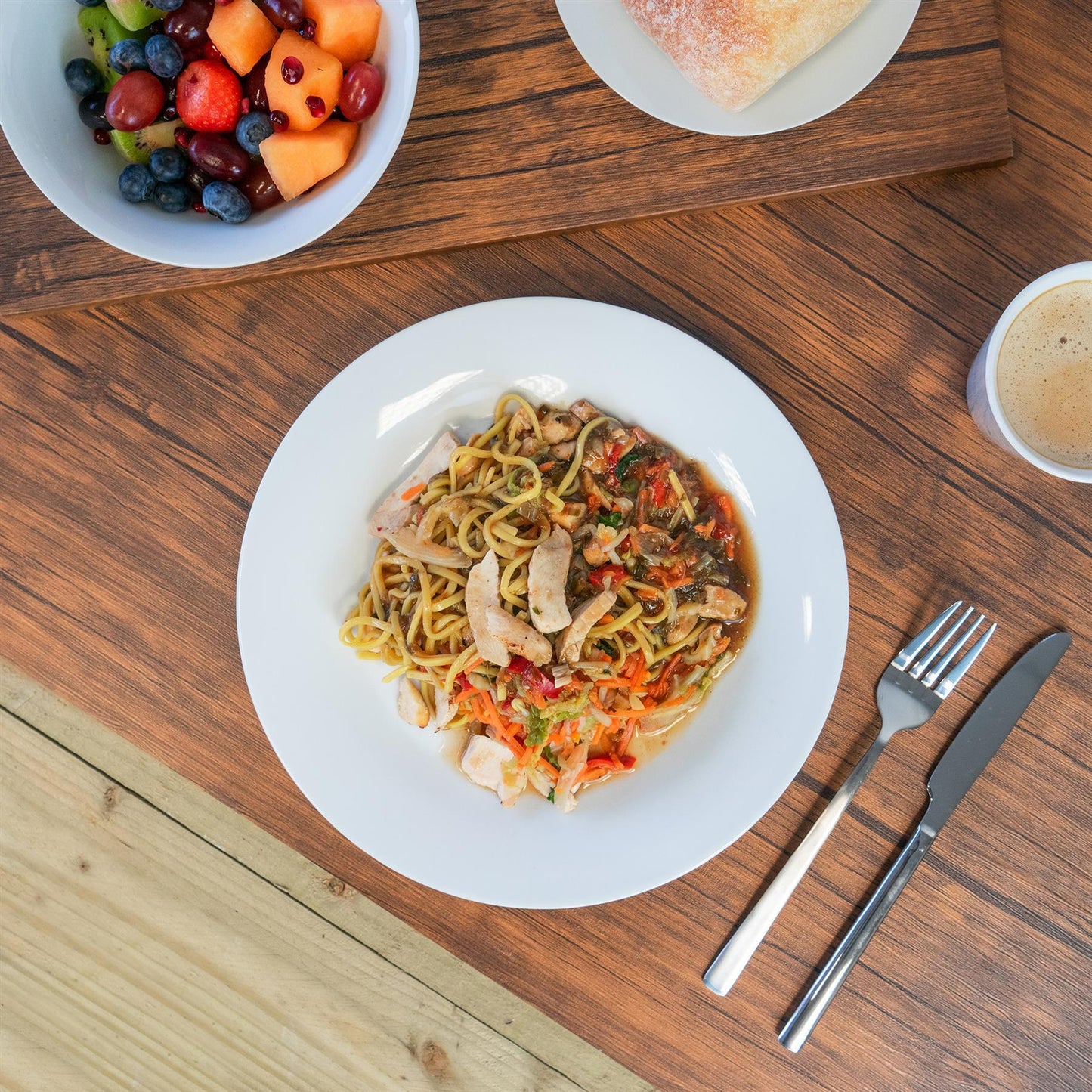 30pc White Dinner Set