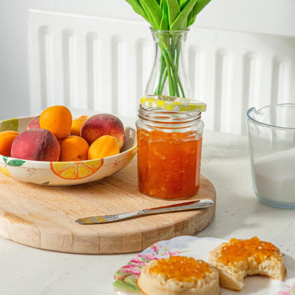 380ml Glass Jam Jars with Lids - Pack of 6