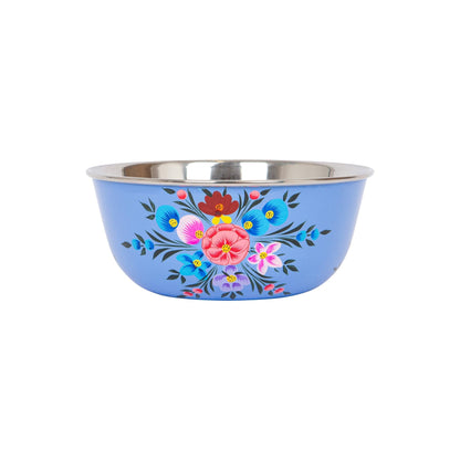 Pansy 14.5cm Hand-Painted Picnic Snack Bowl