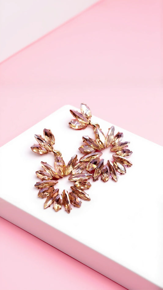 Starburst Crystal Drop & Dangle Earrings