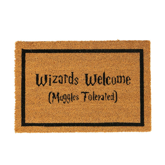 60cm x 40cm Wizards Welcome Coir Door Mat