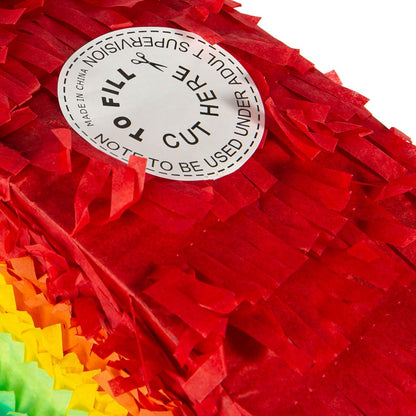 Large Rainbow Pinata Party Set