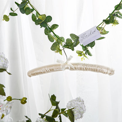 Padded Satin Clothes Hangers - Pack of 10