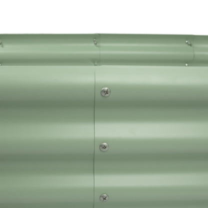 180cm x 90cm Rounded Galvanised Steel Raised Garden Bed