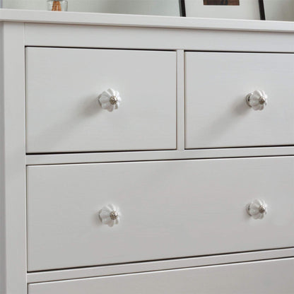 Floral Ceramic Cabinet Knob