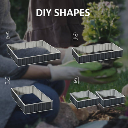 645L Metal Raised Garden Bed
