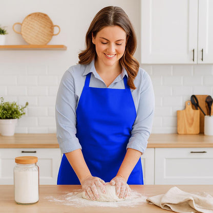 Cotton Kitchen Bib Apron - One Size