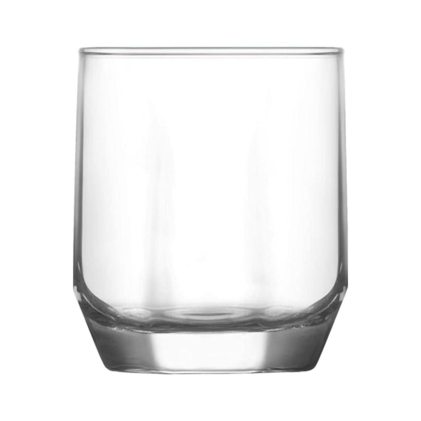 215ml Diamond Tumbler Glasses - Pack of Six