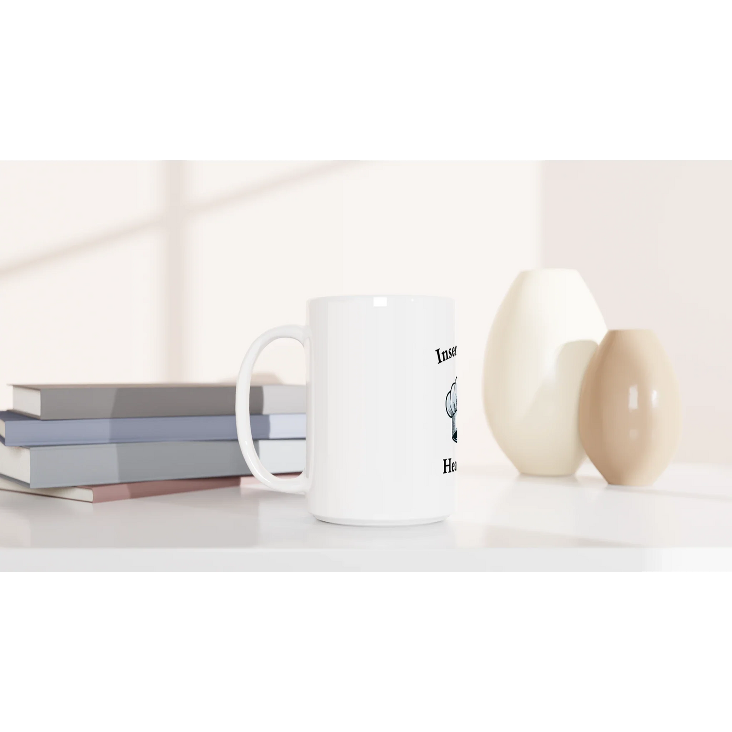 Personalised White 15oz Ceramic Mug - Head Chef