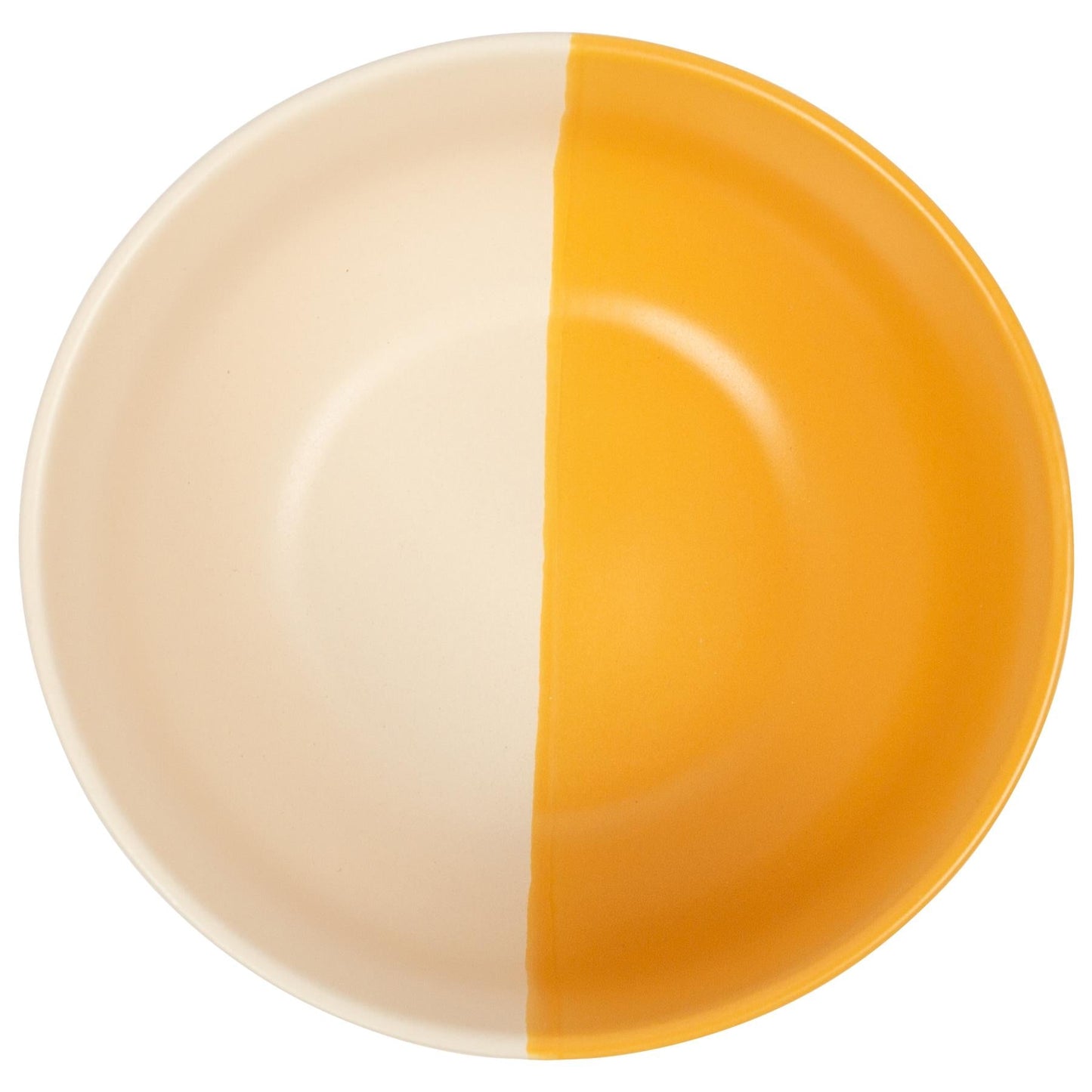 16.5cm Colour Block Stoneware Cereal Bowls - Pack of 4