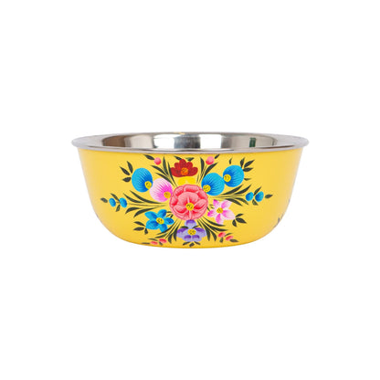 Pansy 14.5cm Hand-Painted Picnic Snack Bowl