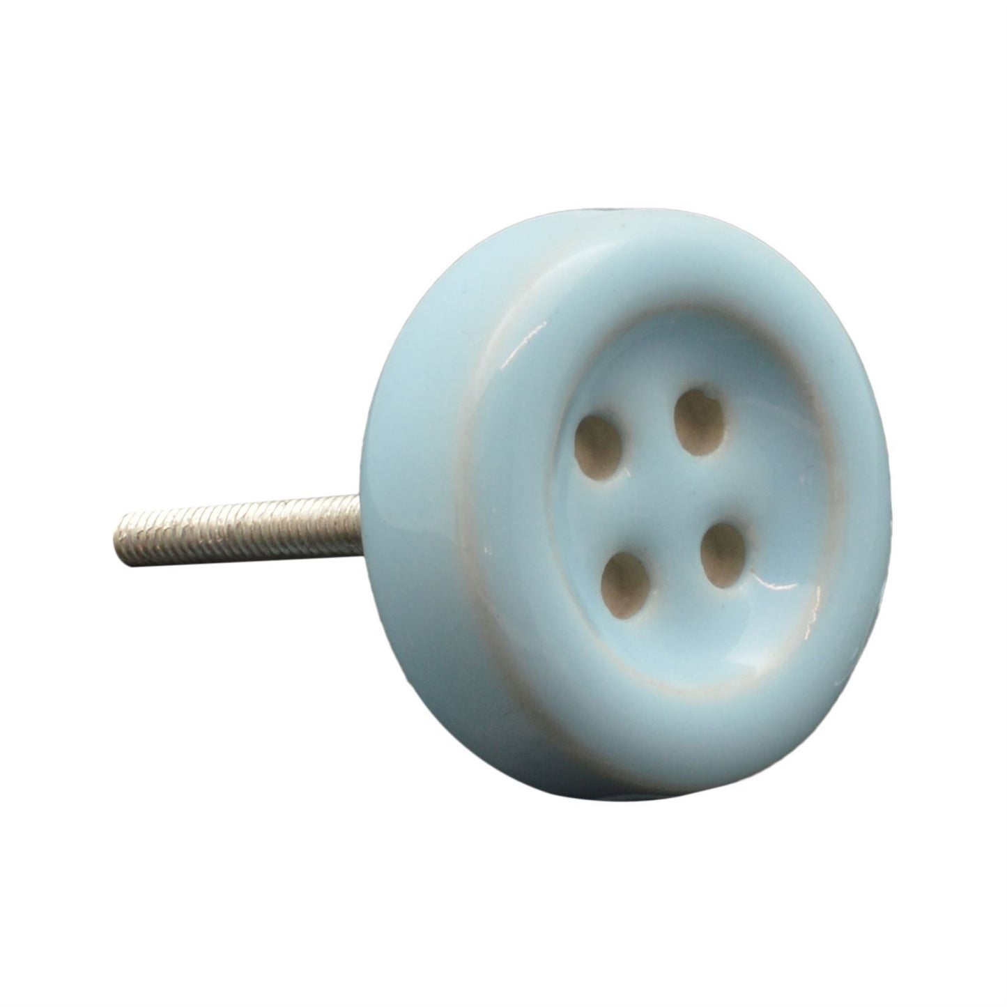 Button Ceramic Cabinet Knob