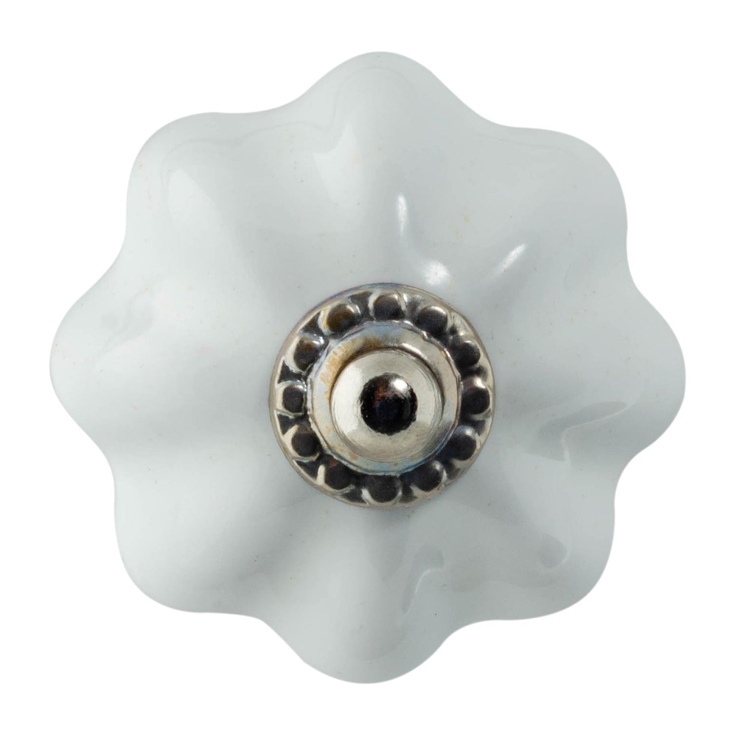 Floral Ceramic Cabinet Knob