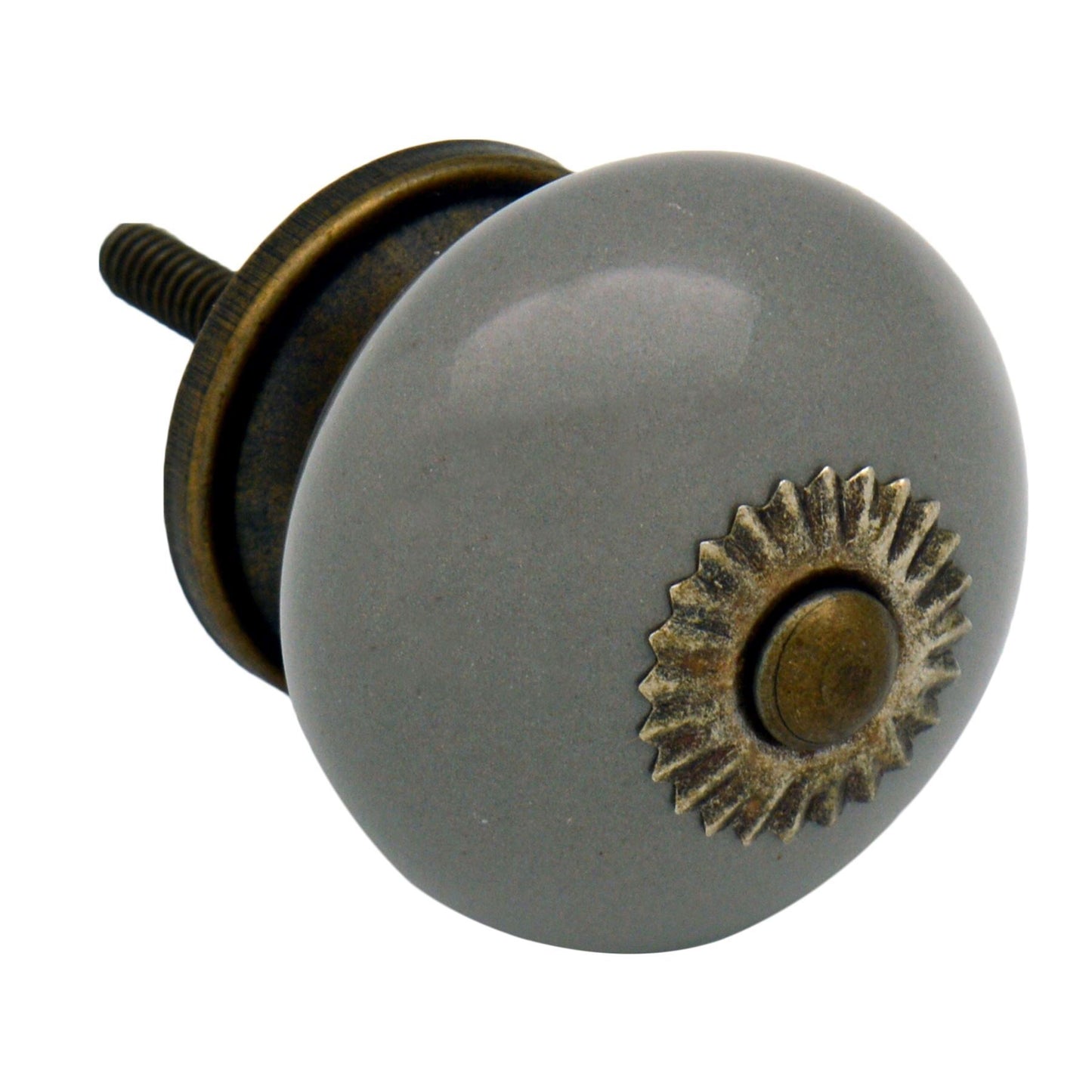 Round Ceramic Cabinet Knob