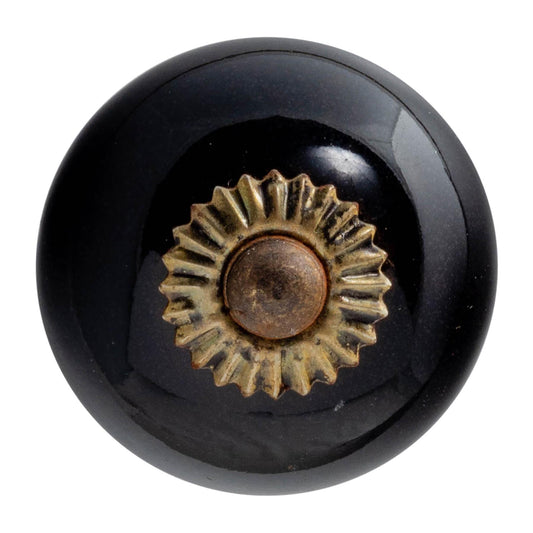 Round Ceramic Cabinet Knob