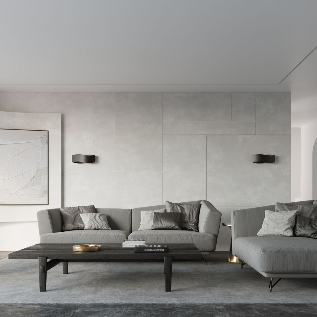 Wall lamp steel Tila modern Design G9