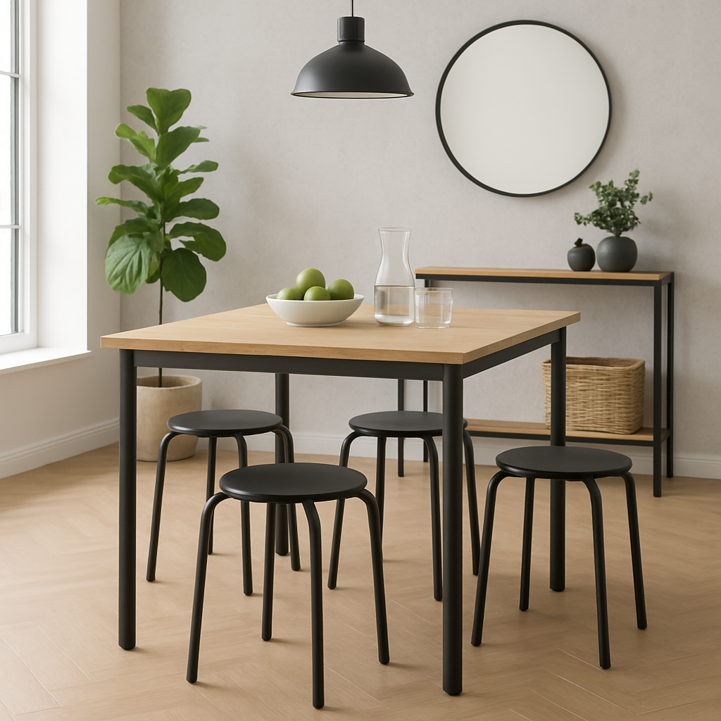 Metal Stacking Stool