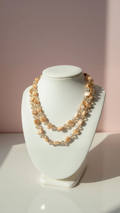 Boho Long Beaded Necklace