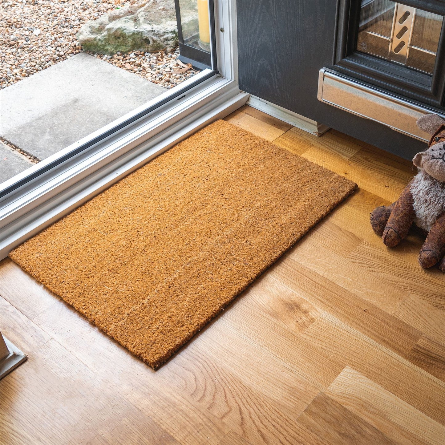 60cm x 40cm Brown Coir Door Mat