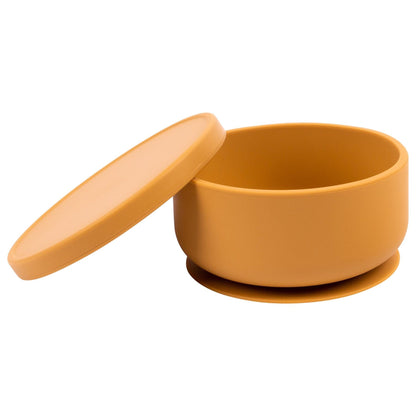 Silicone Baby Suction Bowl with Lid
