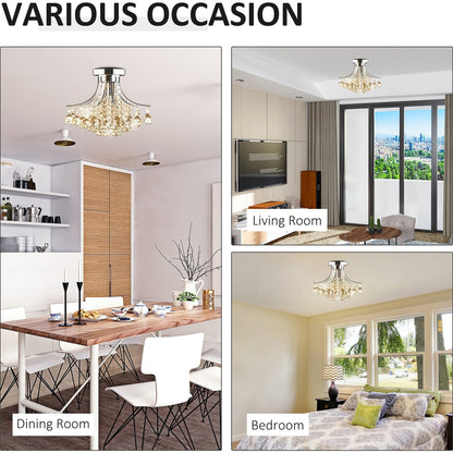 Modern K9 Crystal Ceiling Lighting Chandelier