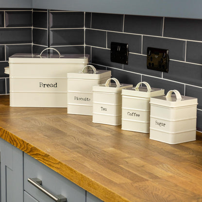 Vintage Metal Tea Canister