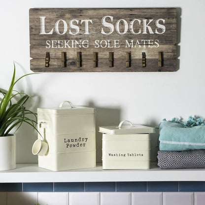 Vintage Washing Tablets Tin