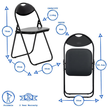 Folding Wooden Desk & Chair Set