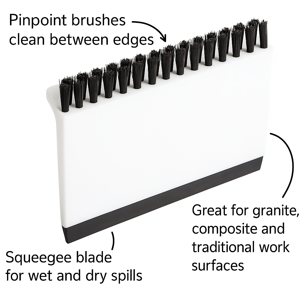 2 in 1 Counter Top Wiper