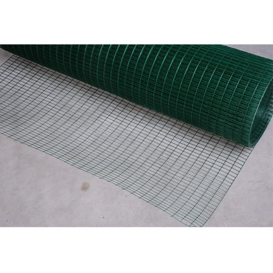 PawHut PVC Chicken Coated Welded Wire Mesh 30m-Dark Green