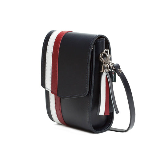 Handmade Leather Festival Phone Bag - British Edit