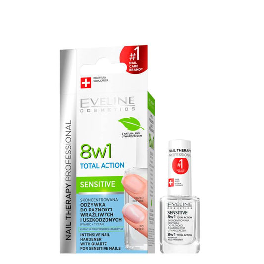 Eveline 8in1 Total Action Sensitive Nail Conditioner