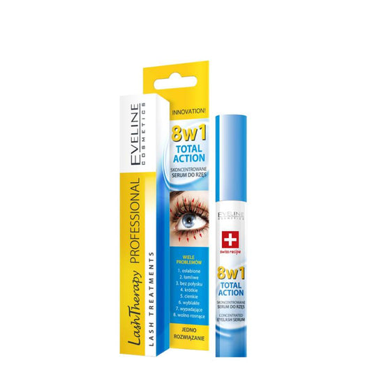 Eveline Total Action Concentrated Eyelash Serum 8in1