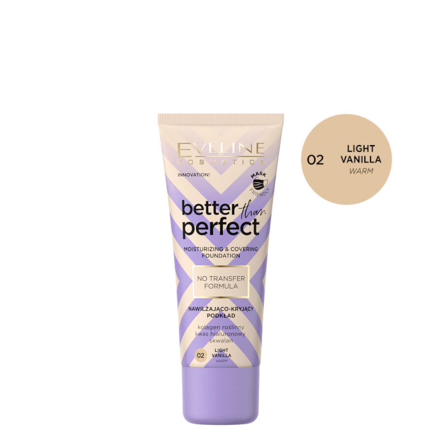 Eveline Better Than Perfect Moisturizing & Covering Foundation