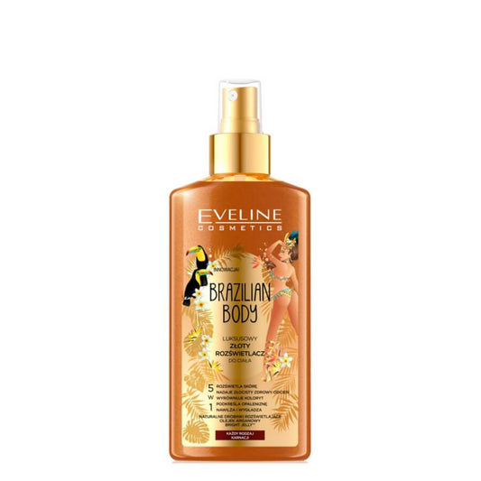 Eveline Brazilian Body Luxury Gold Highlighter 5in1