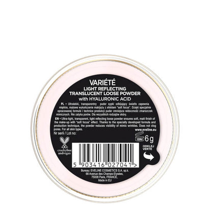 Eveline Variete Light Reflecting Translucent Face Powder