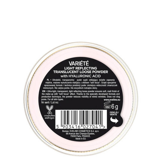 Eveline Variete Light Reflecting Translucent Face Powder