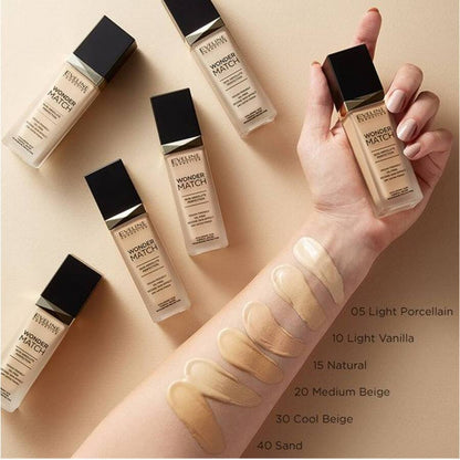 Eveline Wonder Match Foundation Satin Finish