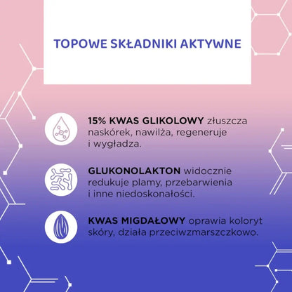 Eveline Peel Shot 15% Glycolic Acid & Mandelic Acid Smoothing