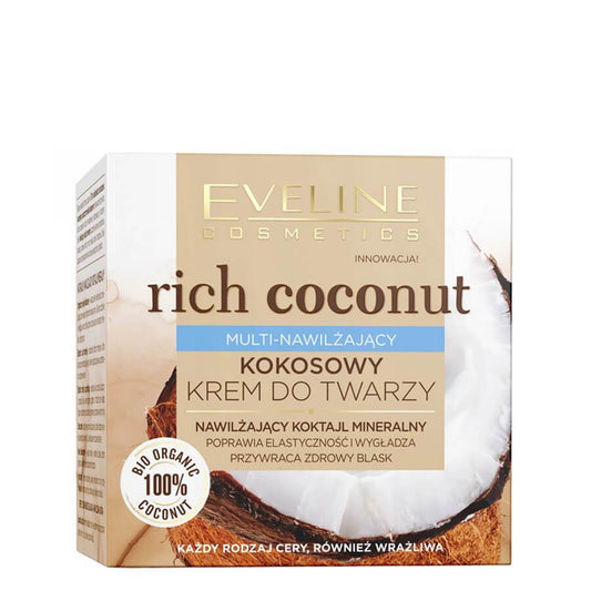 Eveline Rich Coconut Multi Moisturizing Face Cream