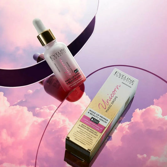 Eveline Unicorn Drops 2in1 Makeup Primer & Beauty Serum