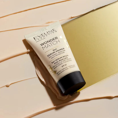 Eveline Wonder Match 3in1 Serum Primer Makeup Base SPF20