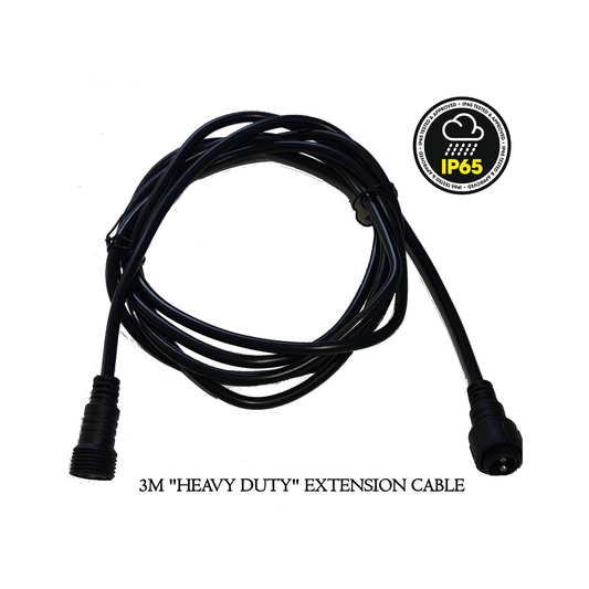 3 Metre Extension Cable Elite Festoon Heavy Duty Waterproof Outdoor String Lights - 3M