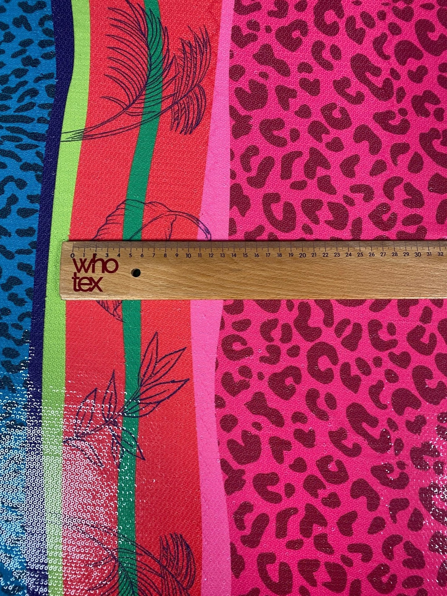 Exotic Animal Print Sequin Fabric