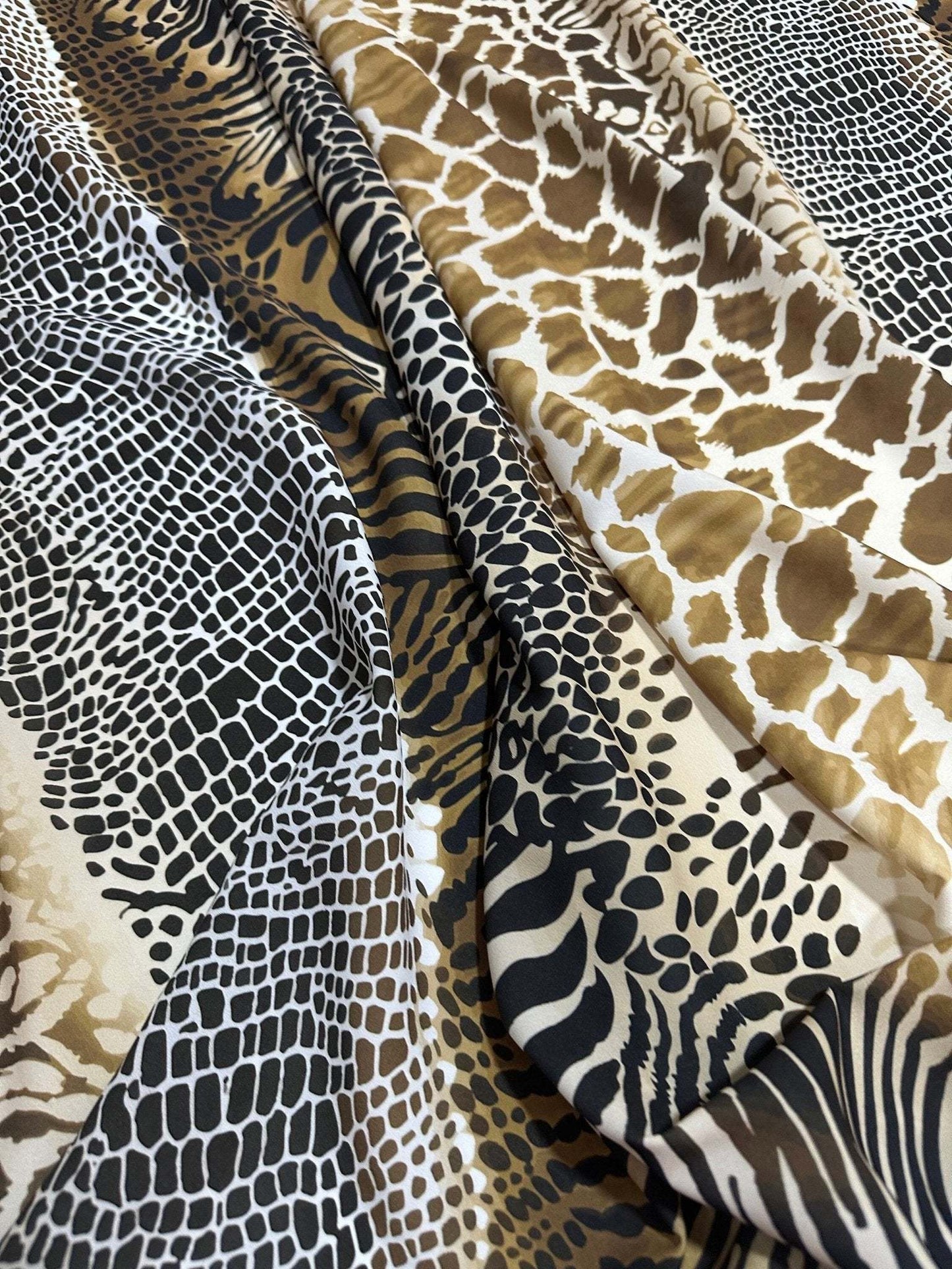 Exotic Animal Print Fabric – Fabric by Metre, Multiple Options for Sewing & Dressmaking