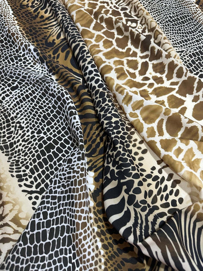 Exotic Animal Print Fabric – Fabric by Metre, Multiple Options for Sewing & Dressmaking